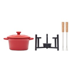 BIG KASE Set à fondue 300ml