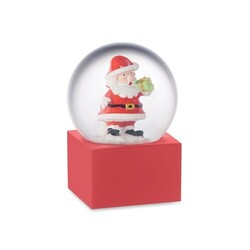 SANTO Petite boule à neige en verre