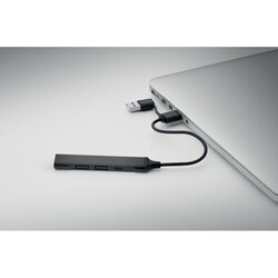 CURRENT Hub USB 4 ports 19 cm