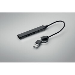 CURRENT Hub USB 4 ports 19 cm
