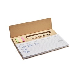 MEMWEEK Agenda hebdomadaire de bureau