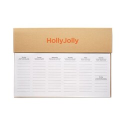 MEMWEEK Agenda hebdomadaire de bureau