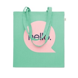 VIVEKA COLOUR Sac shopping en coton recyclé
