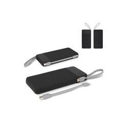 Ziara Powerbank with USB-C & Lightning Cable 10000mAh