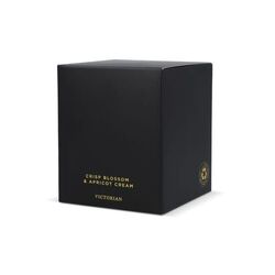 Victorian Bougie à la Fleur Croustillante et à la Crème d'Abricot