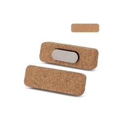 Badge en liège avec aimant