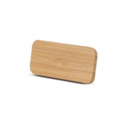 Badge en bambou avec aimant