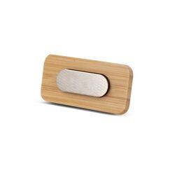 Badge en bambou avec aimant