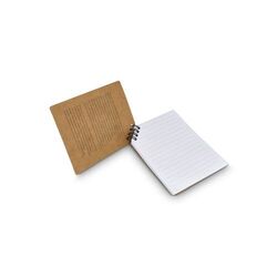 Cahier à reliure d'angle en bambou A6