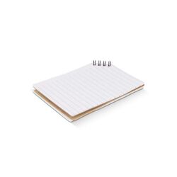 Cahier à reliure d'angle en bambou A6