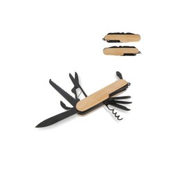 Multi-outils en bambou 9 fonctions