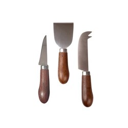 Sagaform Astrid Set de couteaux à fromage 3 pcs