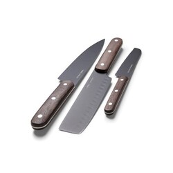 Orrefors Jernverk Set de couteaux en bois set de 3