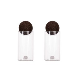 Sagaform Bouchons de liège nature sel/poivre pots, 2 pièces