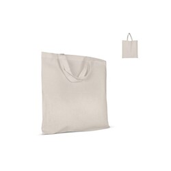 Sac bandoulière en coton OEKO-TEX® 140g/m² 38x42cm poignée courte