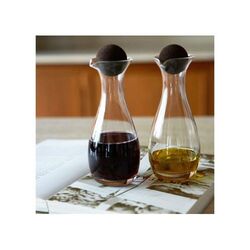 Sagaform Nature Carafes à huile/vinaigre avec bouchons en liège 2 pièces 300ml