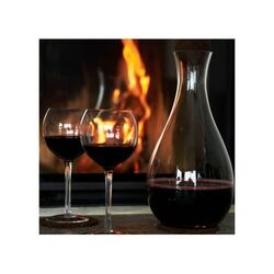 Sagaform Nature Carafe à vin avec bouchon en liège 2 liter