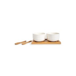 Sagaform Ellen Bowl Set With Spoons 170ml