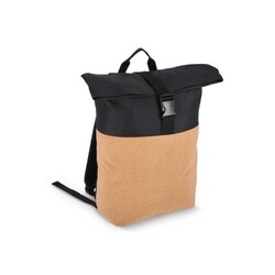 Sac à dos à roulettes en liège et R-PET 18L
