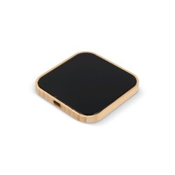 Chargeur sans fil bambou et verre 10W