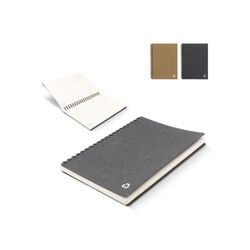 Carnet de notes en cuir recyclé Midi