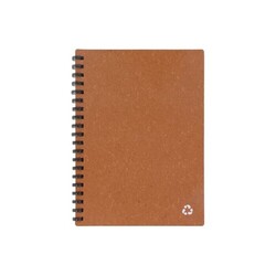 Carnet de notes en cuir recyclé Midi
