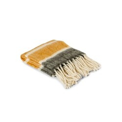 Kosta Linnewäfveri Plaid en Laine à Rayures