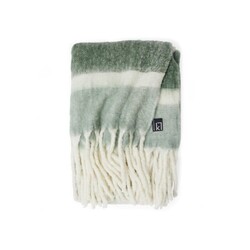 Kosta Linnewäfveri Plaid en Laine à Rayures