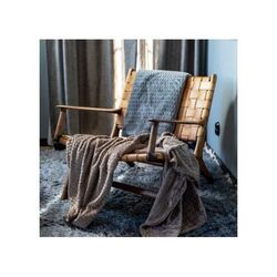 Kosta Linnewafveri Fleece Plaid Jaquard 130x170 cm