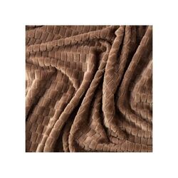 Kosta Linnewafveri Fleece Plaid Jaquard 130x170 cm