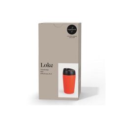 Mug de voyage Sagaform Loke avec finition caoutchoutée 240ml