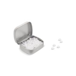 Mini-boîte de menthe en fer-blanc