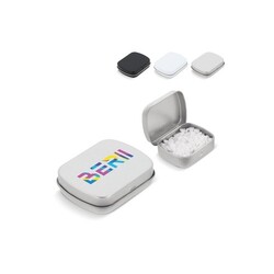 Mini-boîte de menthe en fer-blanc