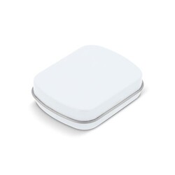 Mini-boîte de menthe en fer-blanc