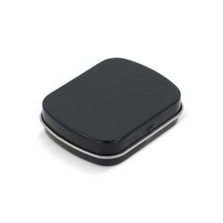 Mini-boîte de menthe en fer-blanc