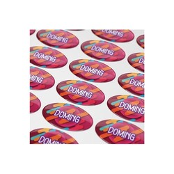 Doming Ovale 50x25 mm