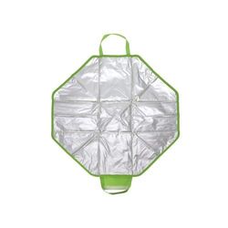 Sac isotherme plié et tapis de pique-nique