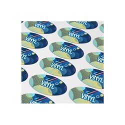 Vinyl Sticker Ovale 60x35mm
