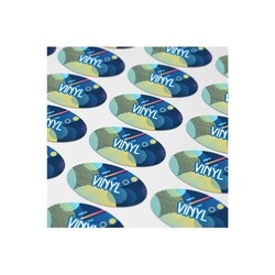 Vinyl Sticker Ovale 50x25mm