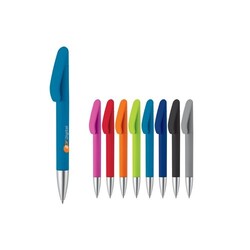 Stylo-bille Slash soft touch R-ABS