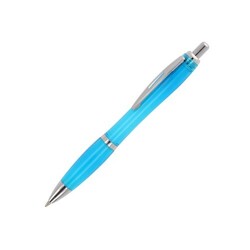 Stylo-bille Hawaï transparent Ocean Bound Plastic