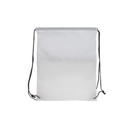 Sac à cordon 210T R-PET avec fermeture éclair