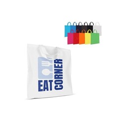 Sac shopping OEKO-TEX® couleur court 140g/m² 38x42 cm