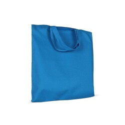 Sac shopping OEKO-TEX® couleur court 140g/m² 38x42 cm