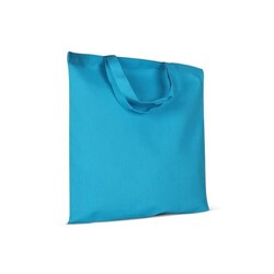 Sac shopping OEKO-TEX® couleur court 140g/m² 38x42 cm