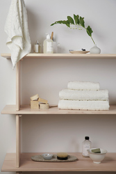 VINGA Verso Lot de 4 serviettes en coton biologique OCS