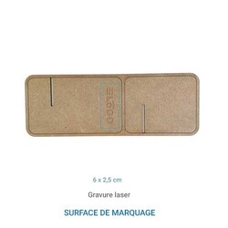 Support Carte de visite en Bois - France