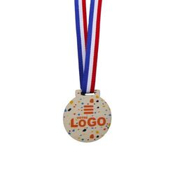 Médaille en bois - France - 70 mm