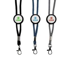 Lanyard VALENCE Made in Europe - Blanc