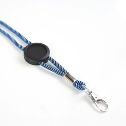 Lanyard VALENCE Made in Europe - Blanc